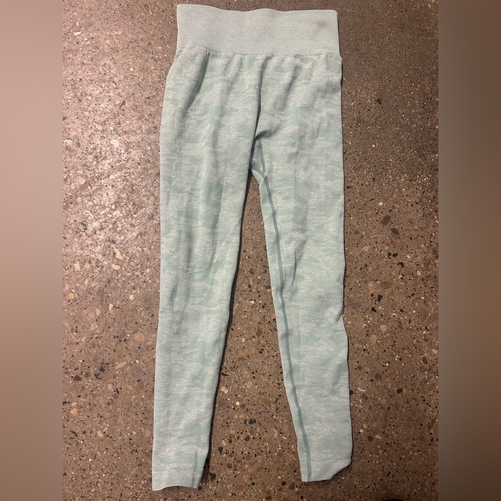 AYBL Light Green Camo Leggings